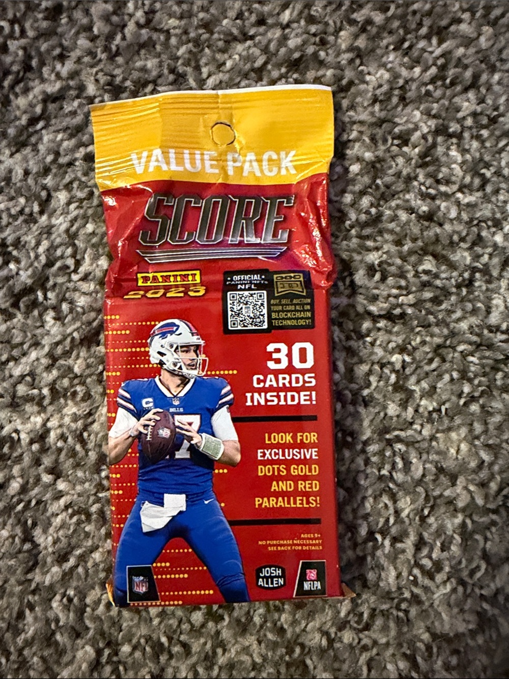 Panini Score 2023 Value Pack - Red & Yellow Packaging